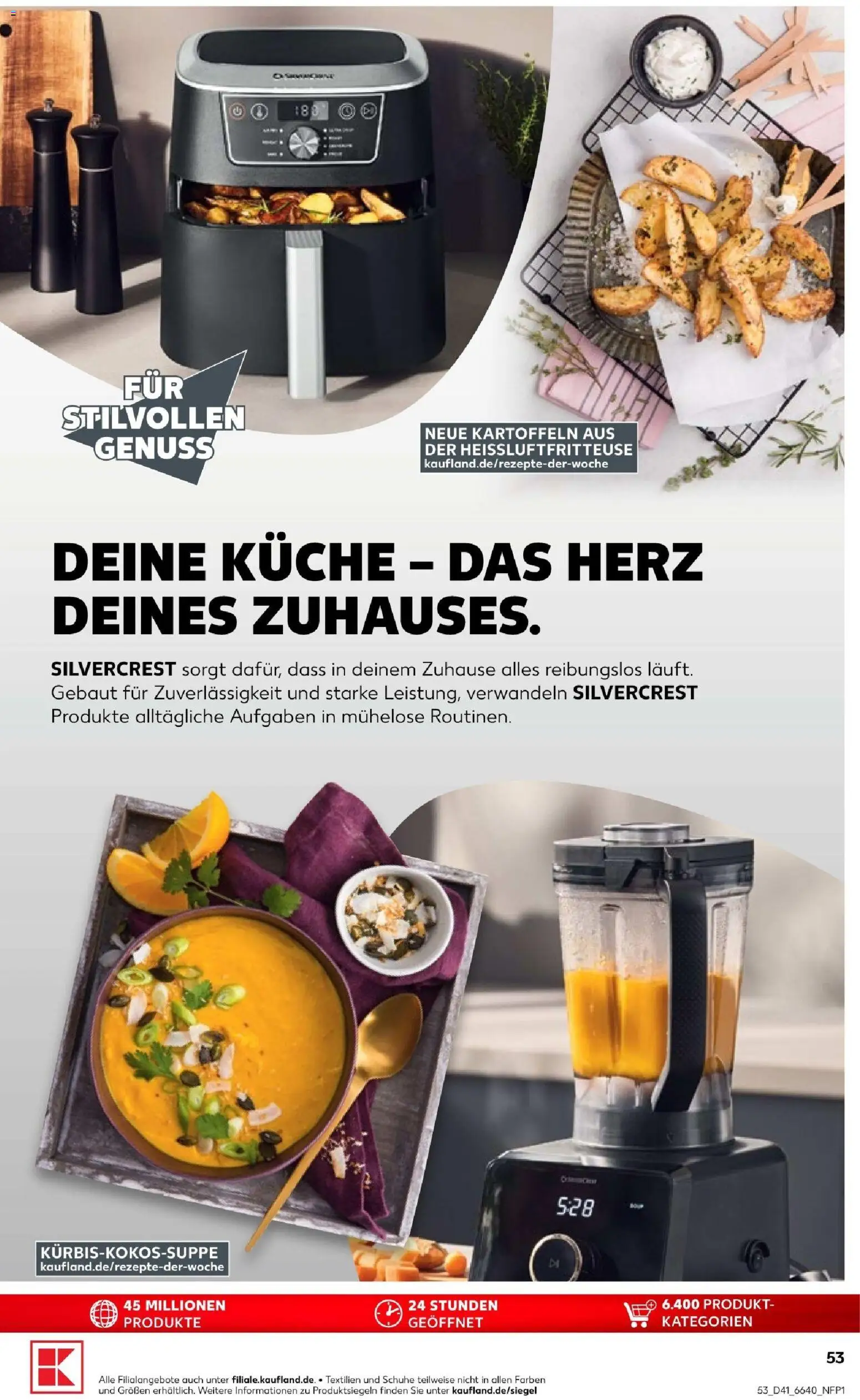 Kaufland Prospekt Stuttgart – gültig ab 08.10.2026 | Seite: 55 | Produkte: Küche, Kartoffeln, Heißluftfritteuse