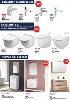 Inpos katalog akcije – veljaven od 09.07.2026 | Stran: 23 | Izdelki: WC školjka, WC deska, Umivalnik