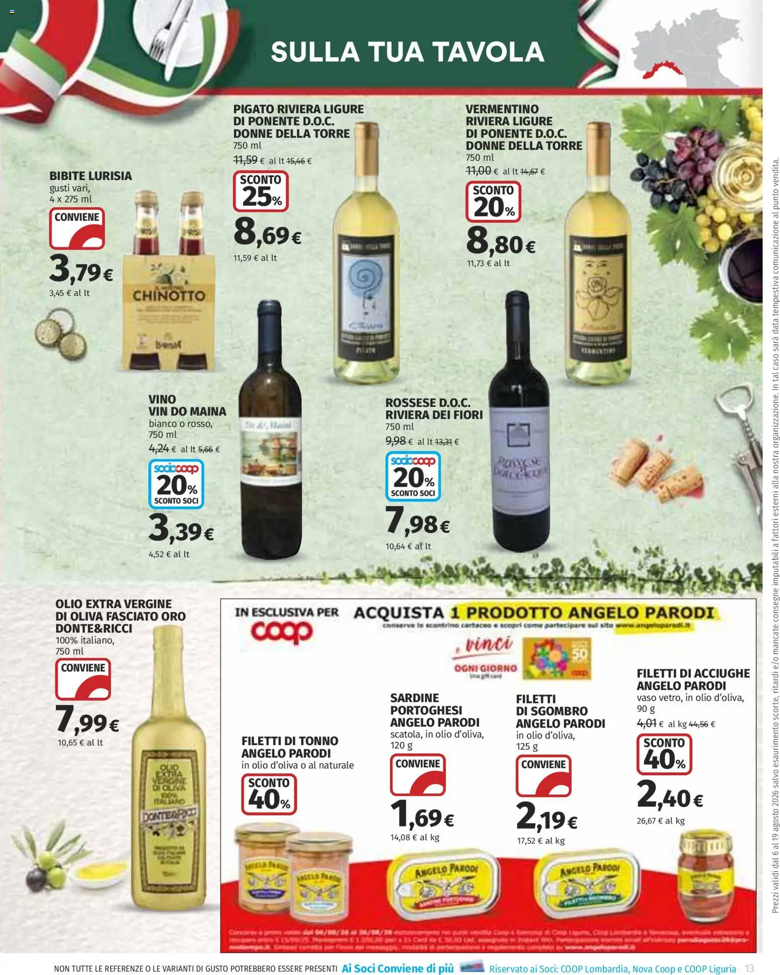 Volantino COOP del 06/08/2026 | Pagina: 13