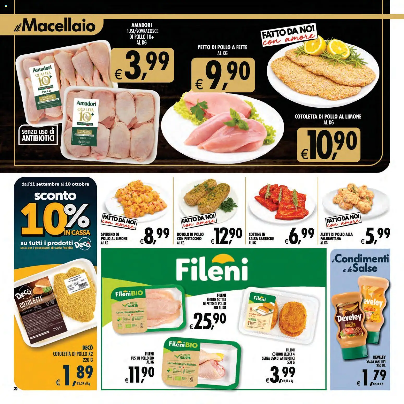 Volantino Decò del 11/09/2026 | Pagina: 20