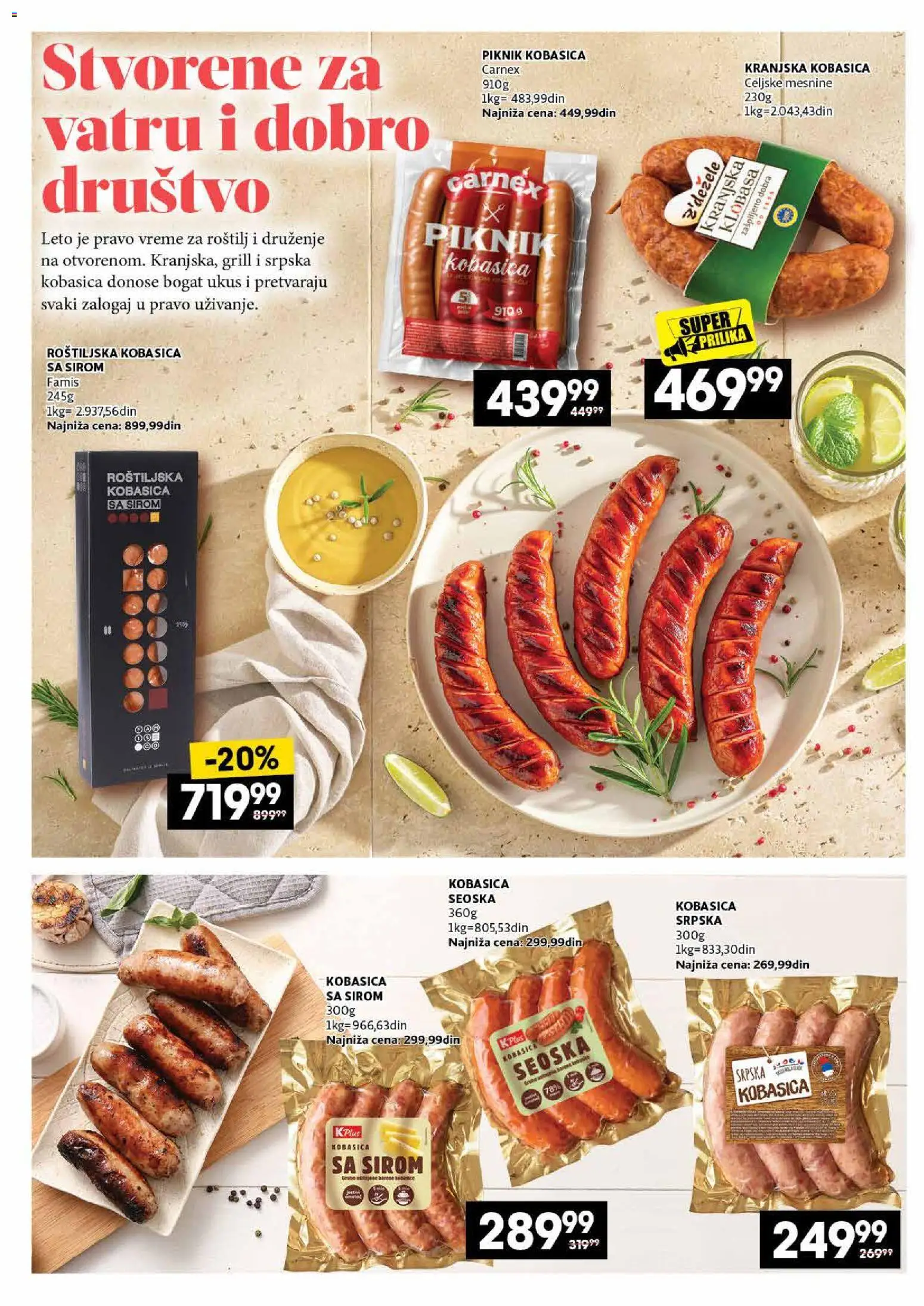 Roda katalog - važi od 02.07.2026 | Strana: 8 | Proizvode: Kobasica, Roštilj
