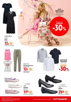 K-Citymarket-mainoslehti voimassa 11.05.2026 alkaen | Sivu: 11 | Tuotteet: Avokkaat, Ballerinat, Mekko