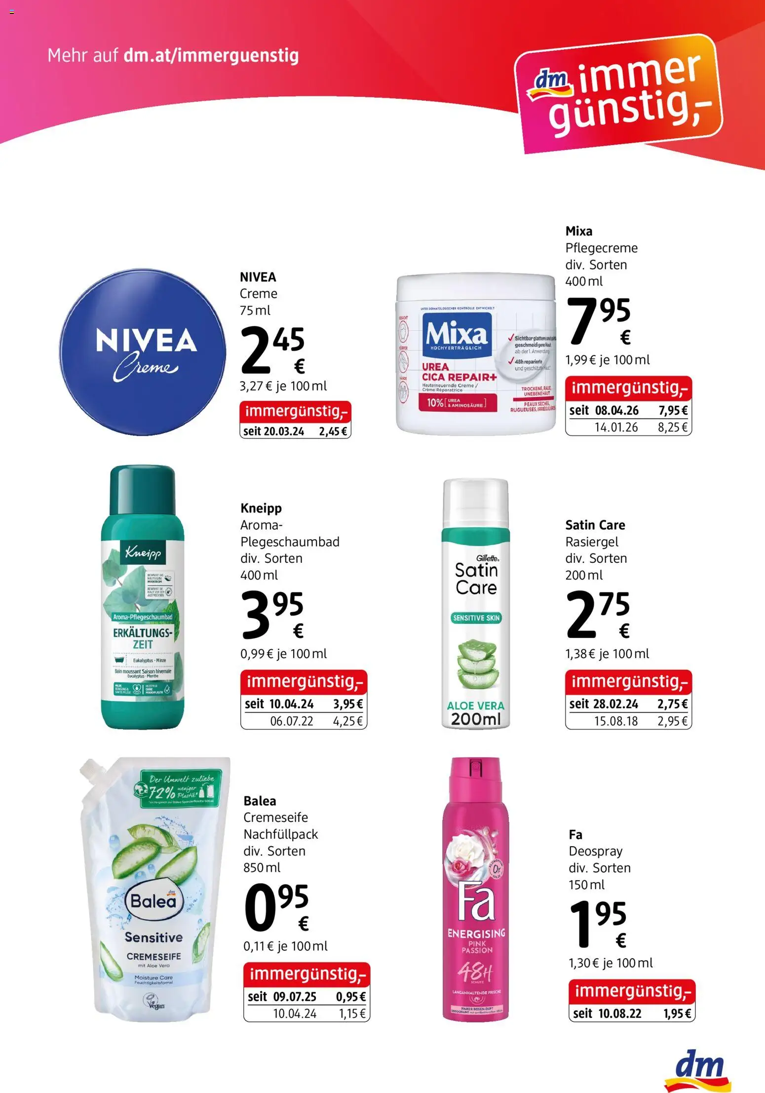 dm drogerie markt Flugblatt gültig ab 29.10.2026 | Seite: 4 | Produkte: Duft, Creme