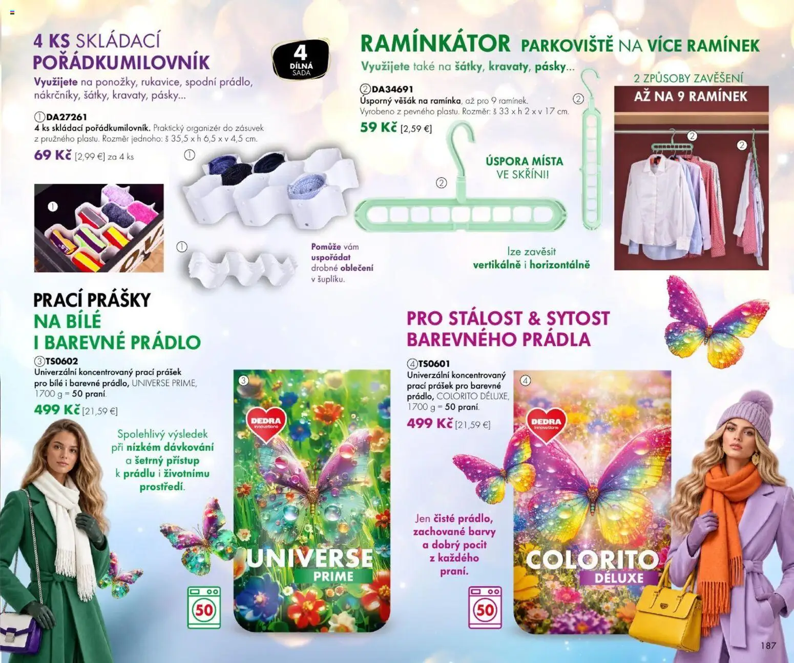 Nové Dedra akcie – leták je platný od 23.10.2026 | Strana: 87 | Produkty: Organizér