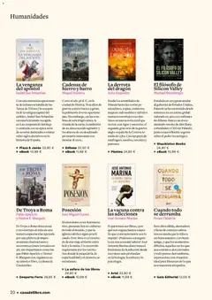 Vista previa Casa del libro folleto válido desde el 01/07/2026 | Página: 20 | Productos: Té