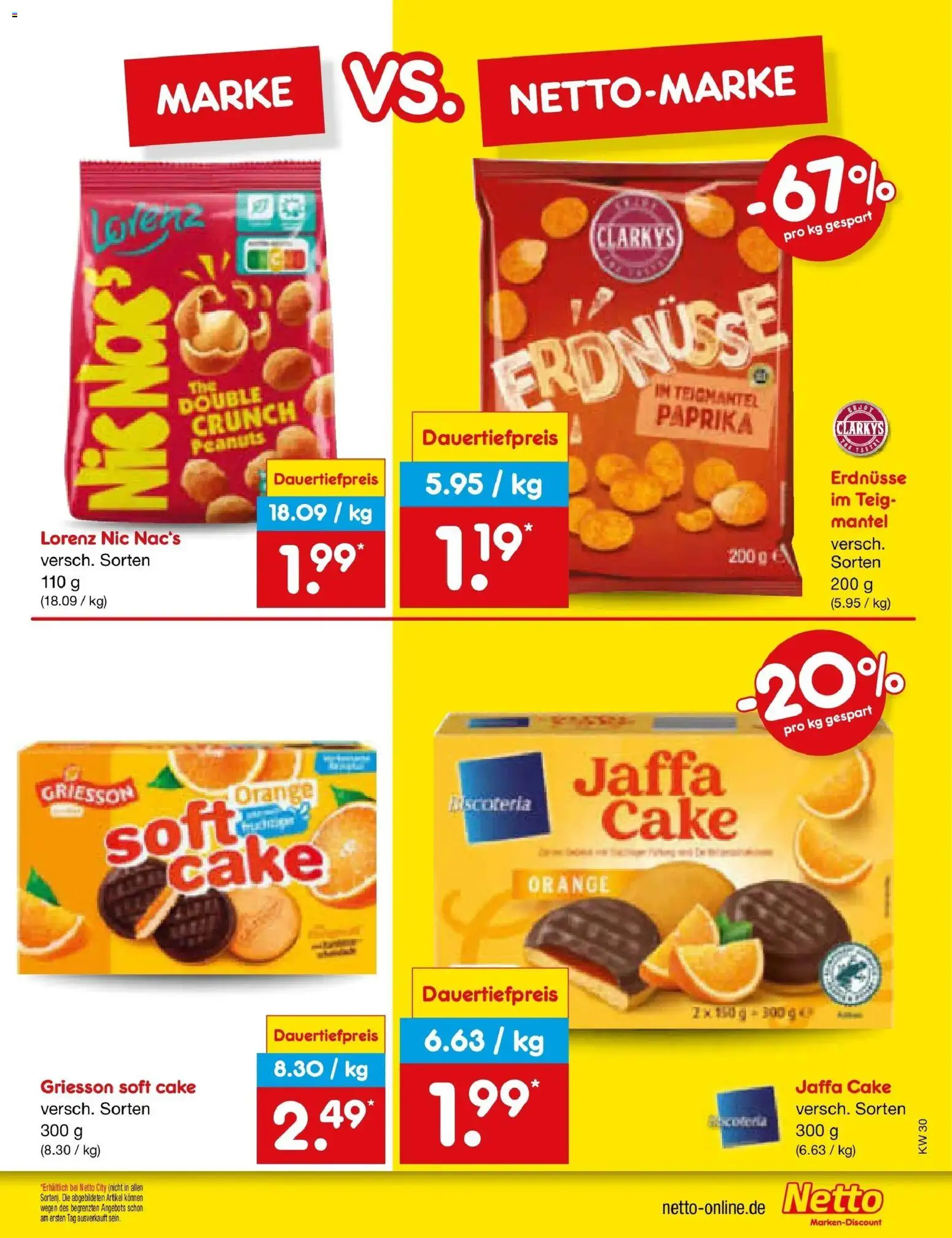 Netto Marken-Discount Prospekt Gemmingen – gültig ab 20.07.2026 | Seite: 11 | Produkte: Erdnüsse, Paprika, Mantel