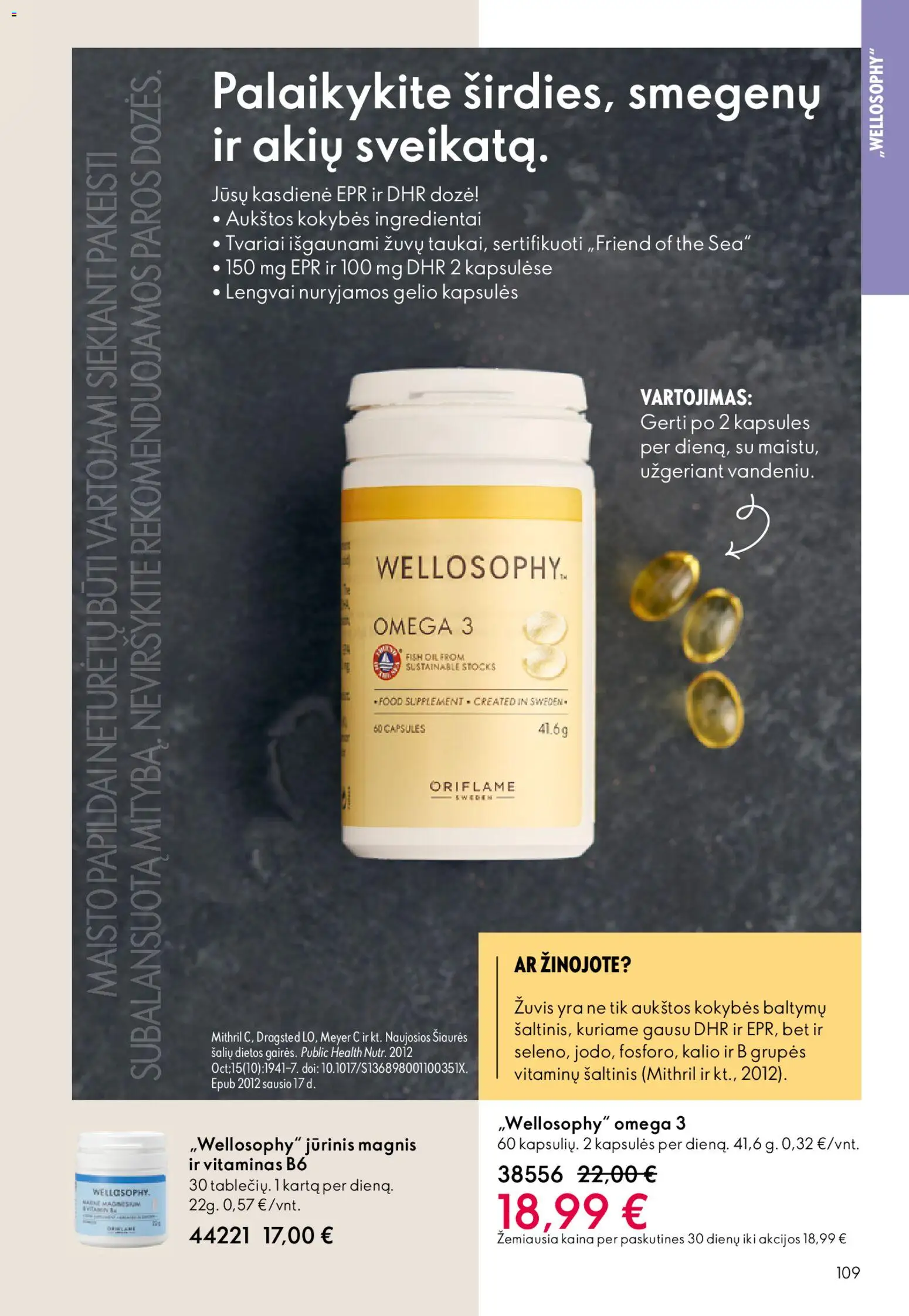 Oriflame akcijos nuo 22.04.2026 | Puslapis: 109