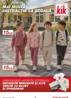 Ofertele Kik valabile de la 10.08.2026