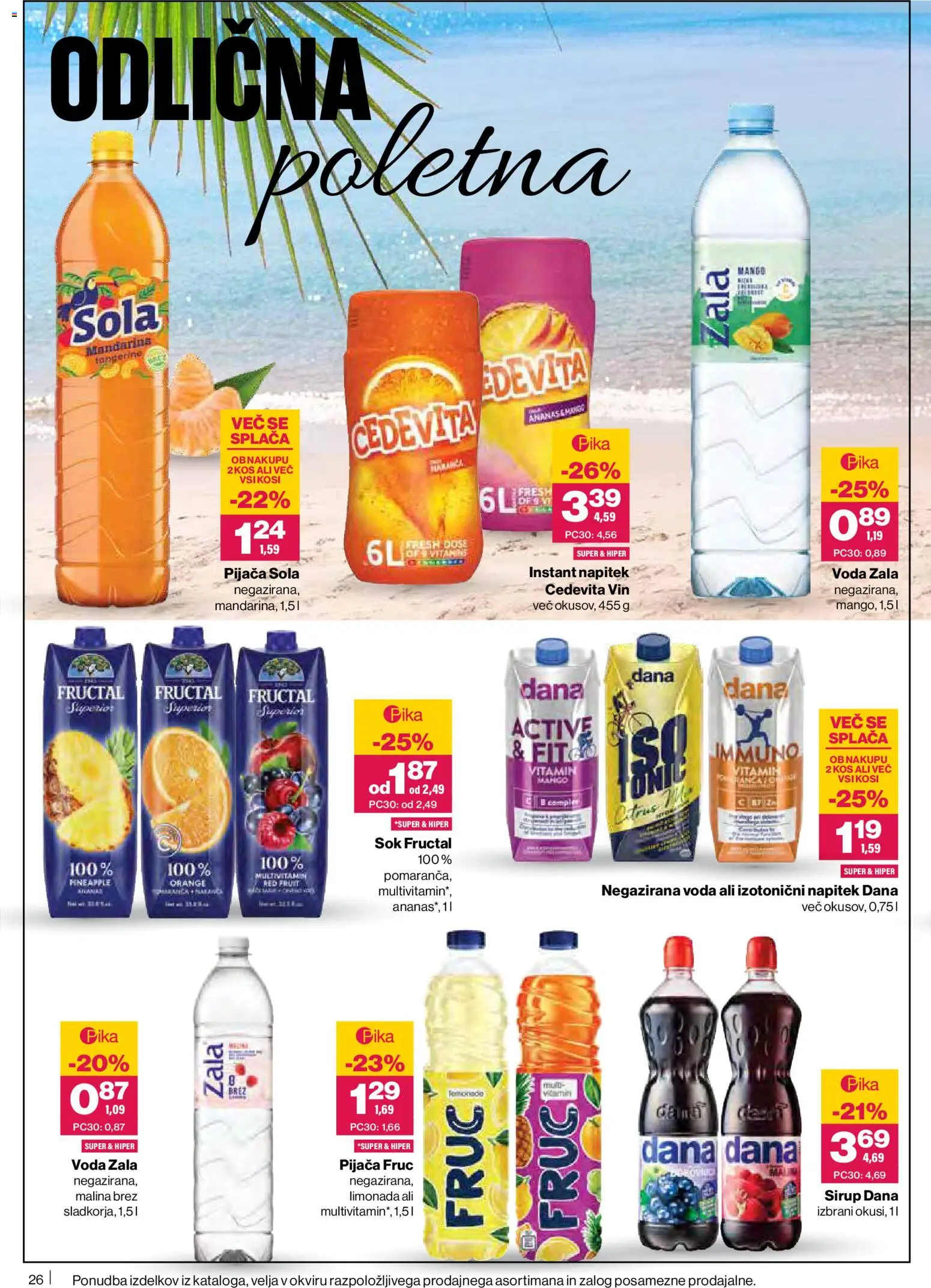 Novi Mercator katalog ponudbe – veljaven od 02.07.2026 | Stran: 26