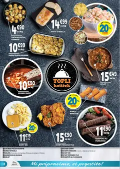 E.leclerc katalog akcije – veljaven od 20.05.2026 | Stran: 8 | Izdelki: Štruklji, Pleskavice, Solata, Krompir