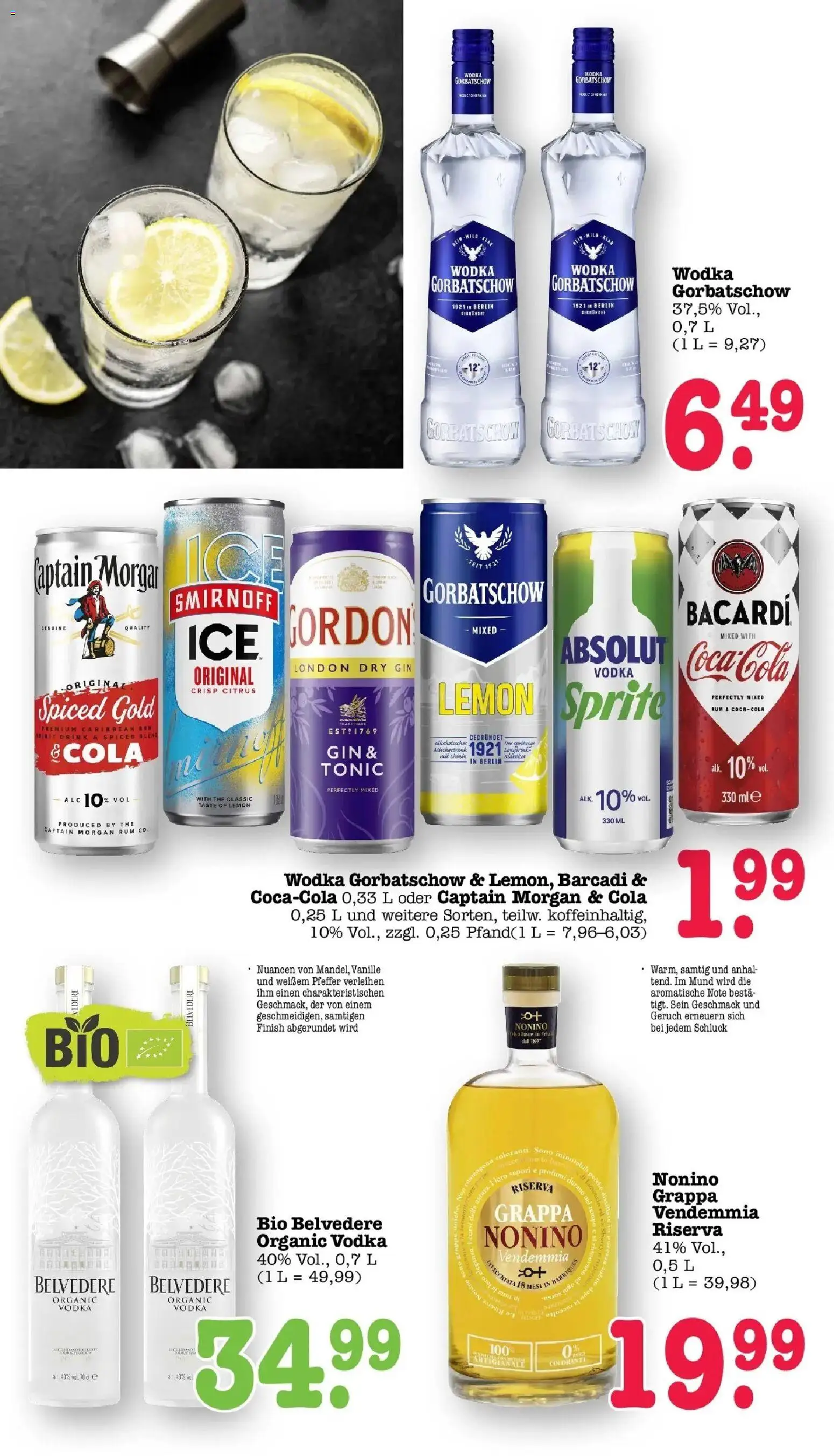 Edeka prospekt Bühlertal	 – gültig ab 10.05.2026 | Seite: 53 | Produkte: Bacardi, Sprite, Finish, Gin