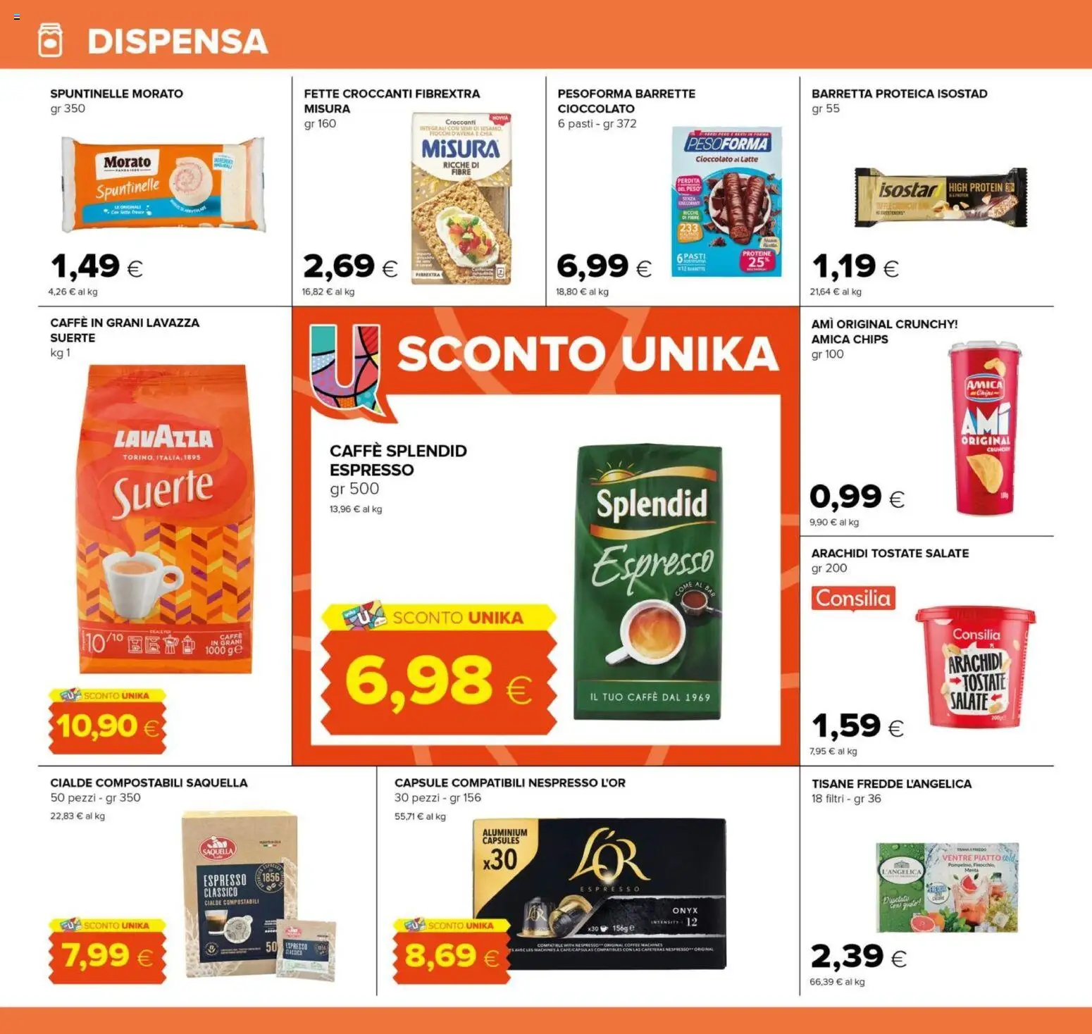 Volantino Oasi del 04.06.2026 | Pagina: 20 | Prodotti: Caffè, Cioccolato, Arachidi, Menta