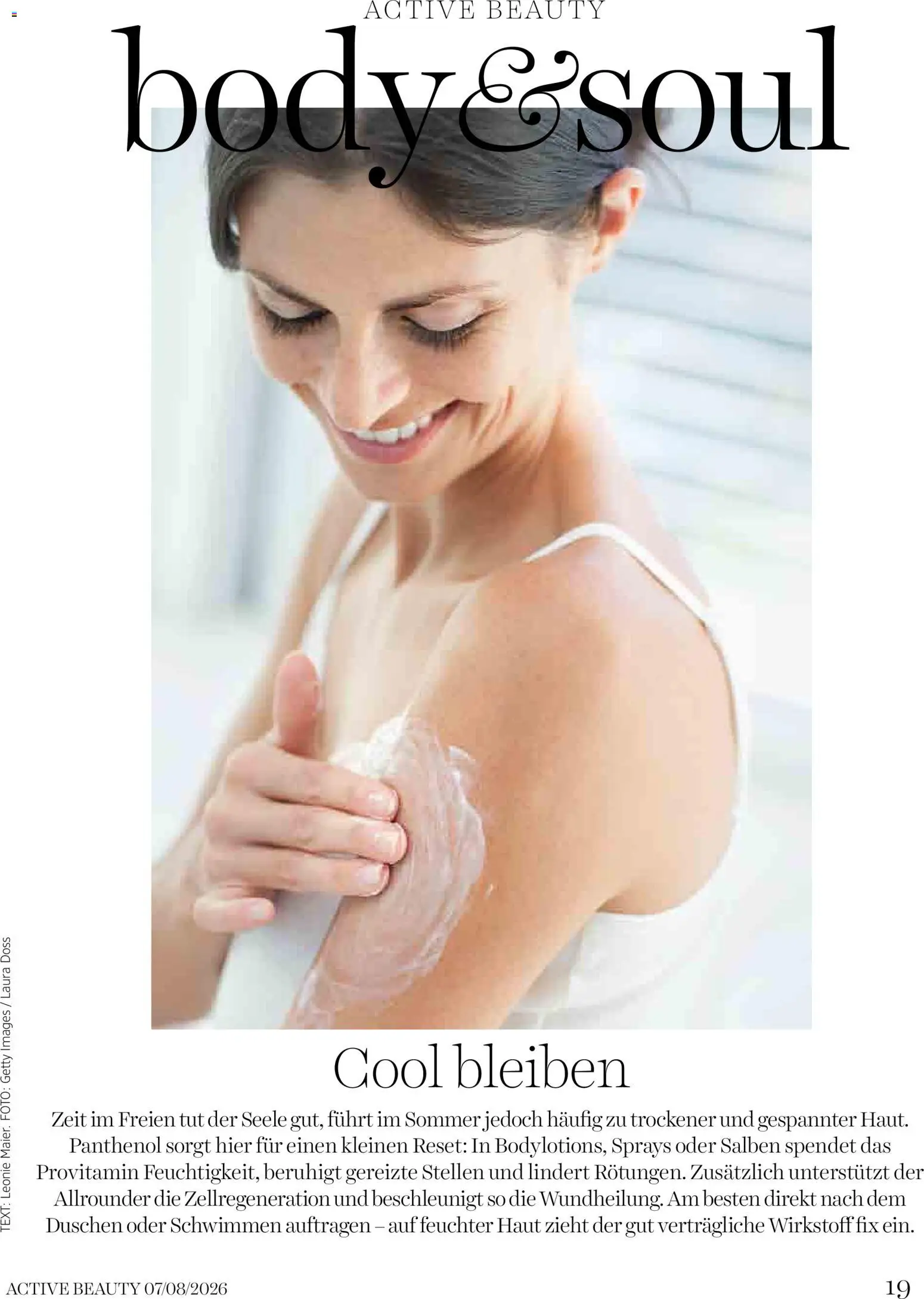 dm drogerie markt Active Beauty Magazin 07,08/2026 gültig ab 01.08.2026 | Seite: 19