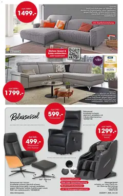Möbel Martin Polstermesse ab 11.09.2026 gültig | Seite: 3 | Produkte: Hocker, Ecksofa, Relaxsessel, Sessel