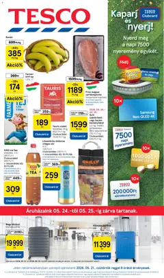 Tesco aktuális akciós újság - amely érvényes a következő dátumtól: 21.05.2026