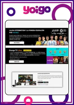 Vista previa Yoigo ofertas válido desde el 15/06/2026 | Página: 3 | Productos: Televisión