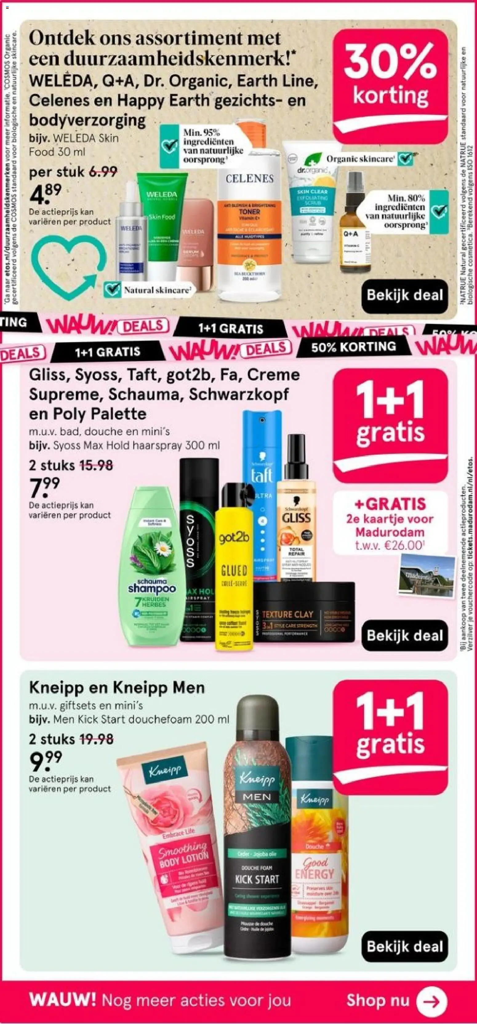 {H1} | Pagina: 2 | Producten: Douche, Haarspray, Ingrediënten, Crème