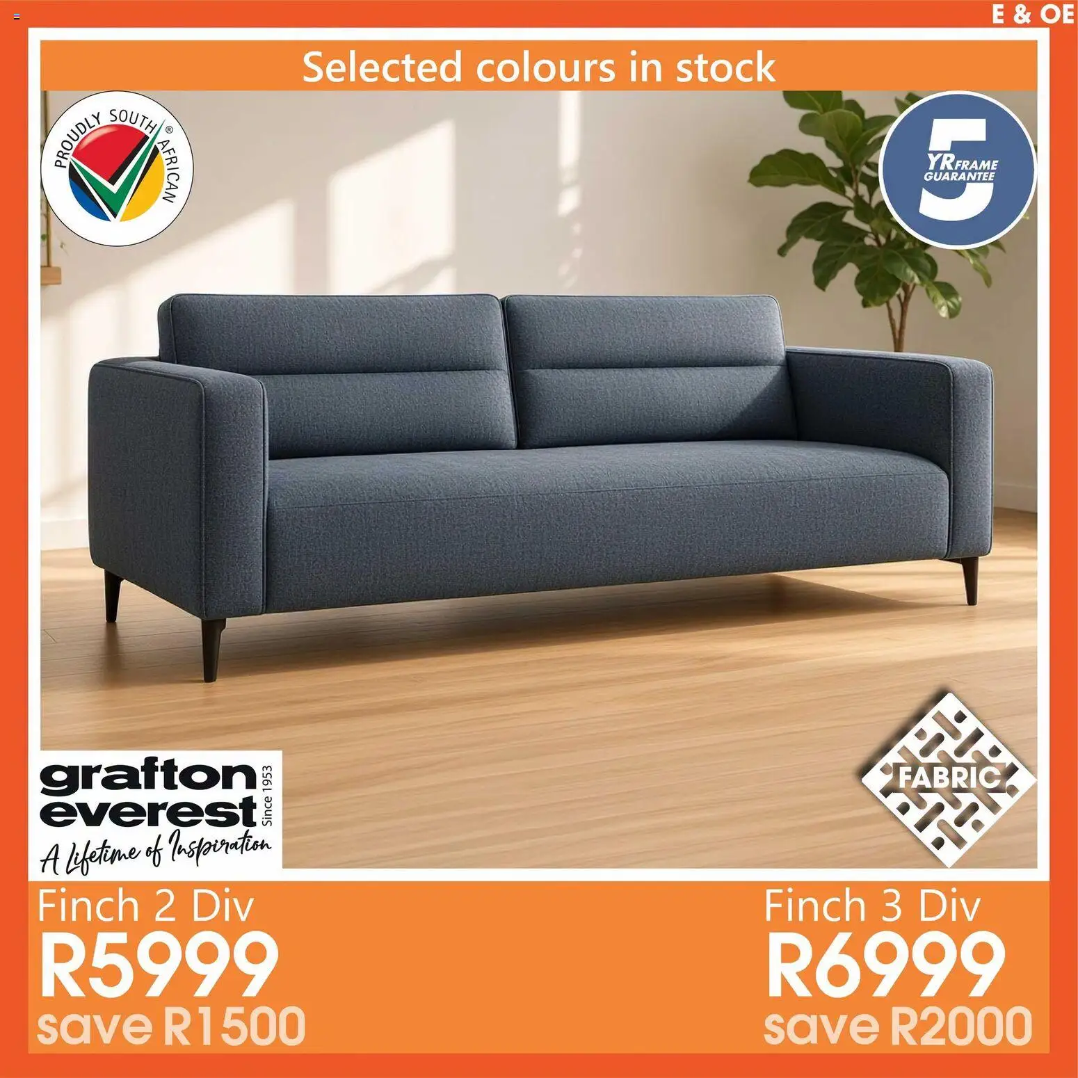 New Tafelberg Furnishers catalogue – valid from 08/10/2026 | Page: 17 | Products: Stock