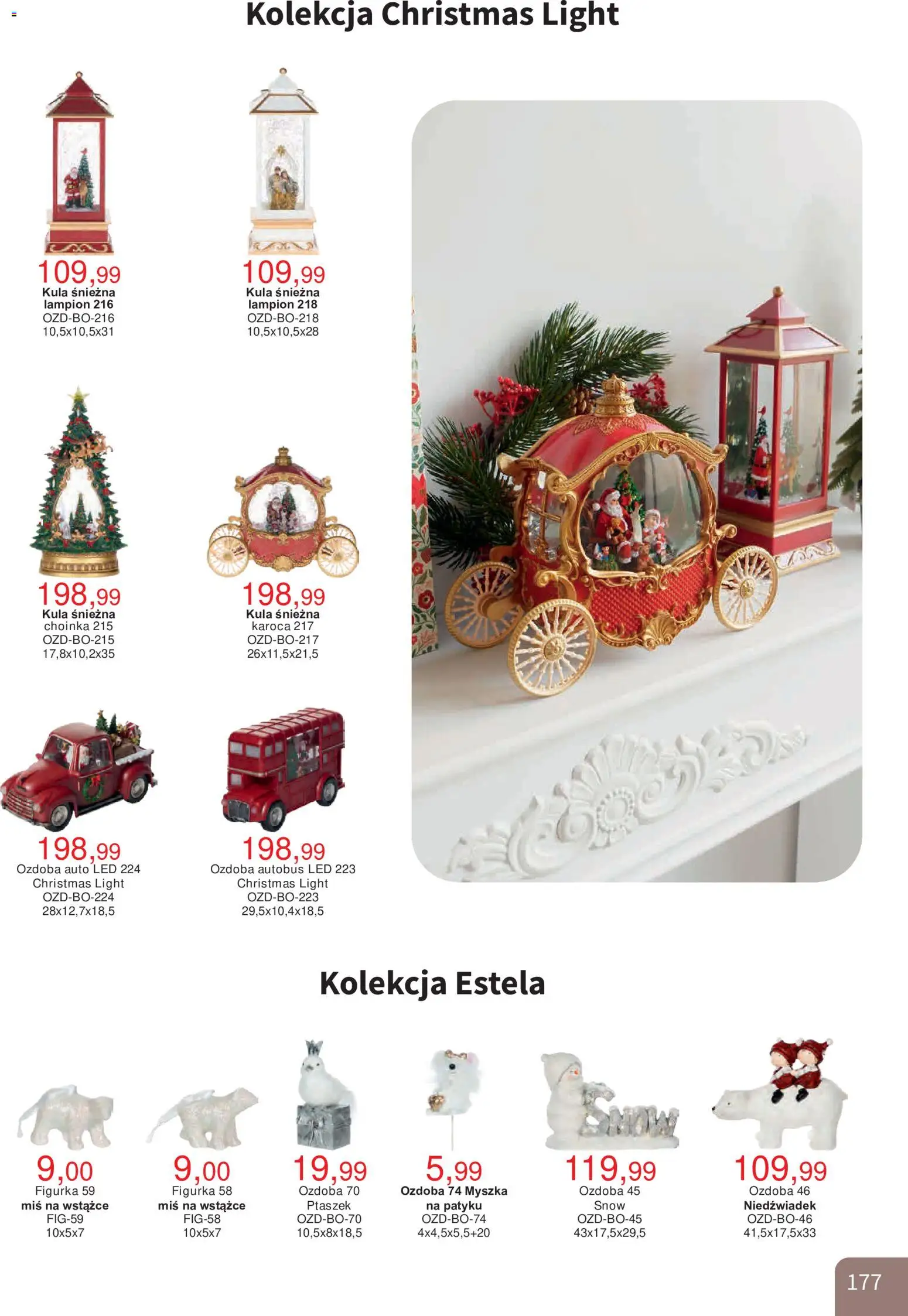 Bodzio Katalog od 01.10.2026 | Strona: 177 | Produkty: Choinka, Myszka, Lampion