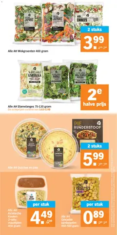 Albert Heijn folder week 32 - Voorbeeld van een folder van Albert Heijn, geldig van 03-08-2026 | Pagina: 7 | Producten: Tomaat, Sla, Kan, Kész piskótalap