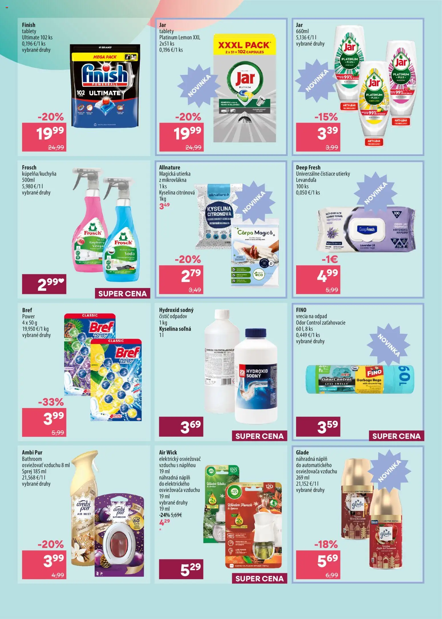 Nové 101 drogerie akcie – leták je platný od 21.10.2026 | Strana: 8 | Produkty: Apple, Čistiace utierky, Air Wick, Utierky
