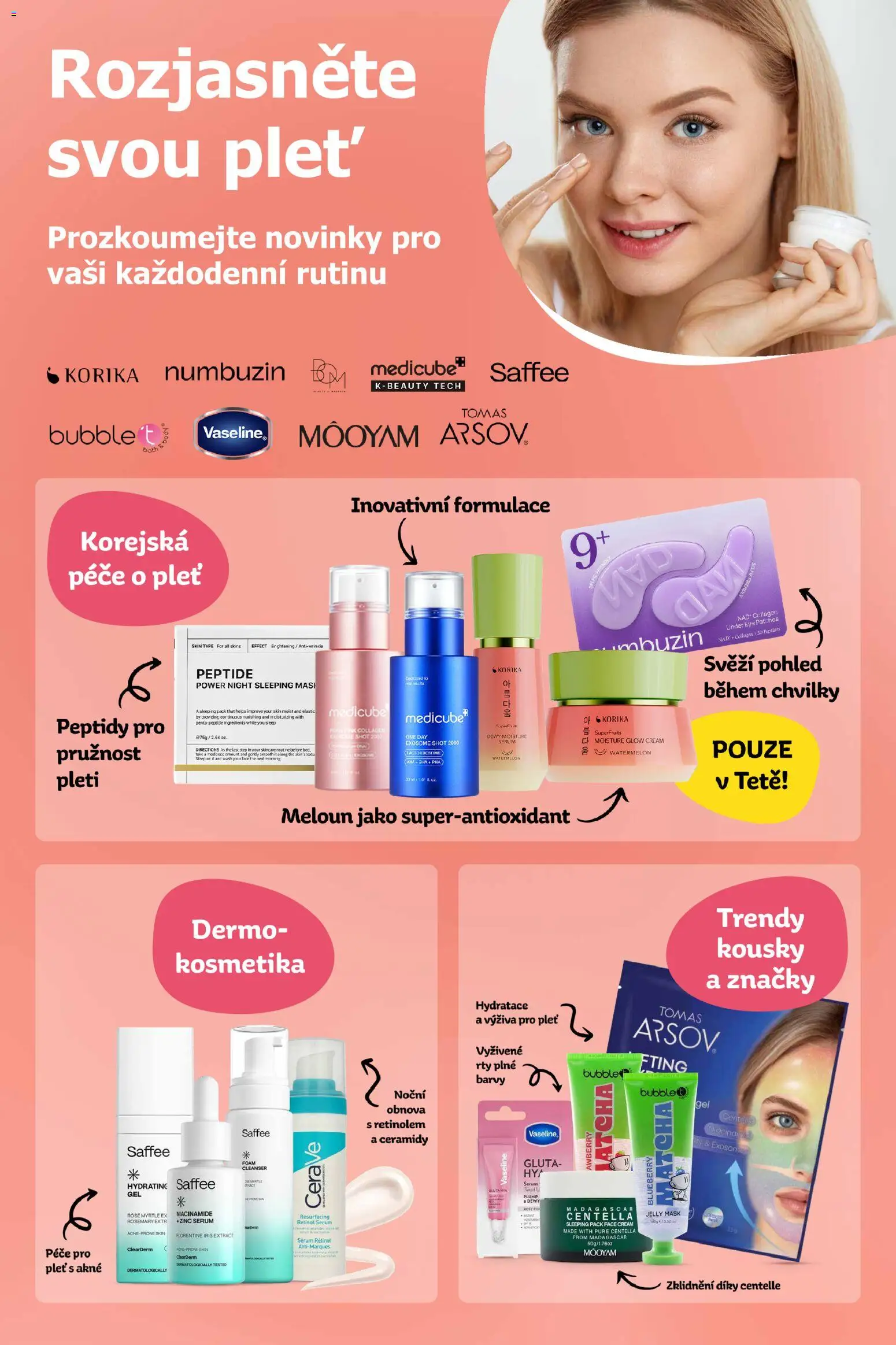 TETA Drogerie leták od 08.10.2026 | Strana: 4 | Produkty: Meloun, Sérum, Matcha, Barvy