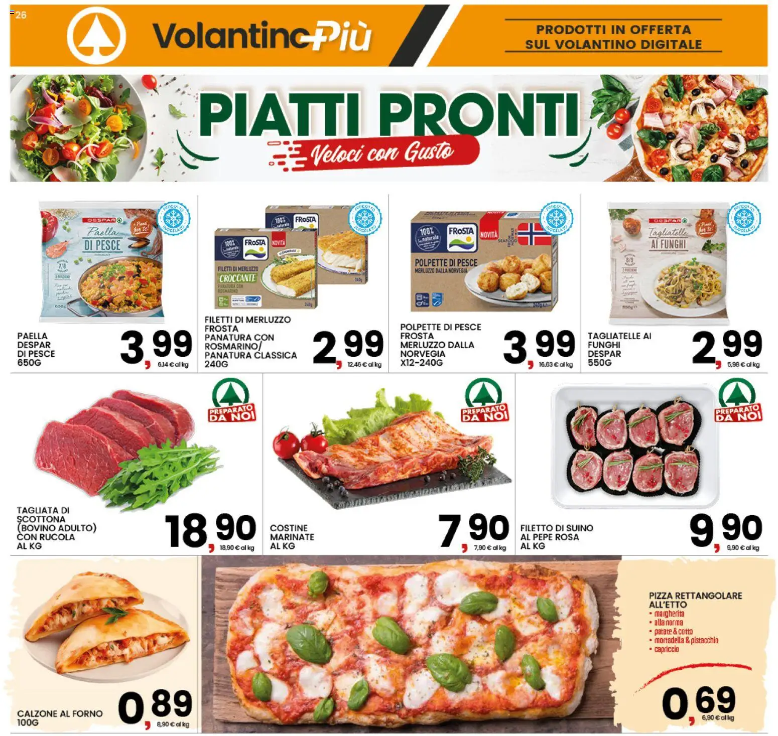 Volantino Interspar del 01/10/2026 | Pagina: 26 | Prodotti: Bovino, Rosmarino, Pistacchio, Pepe