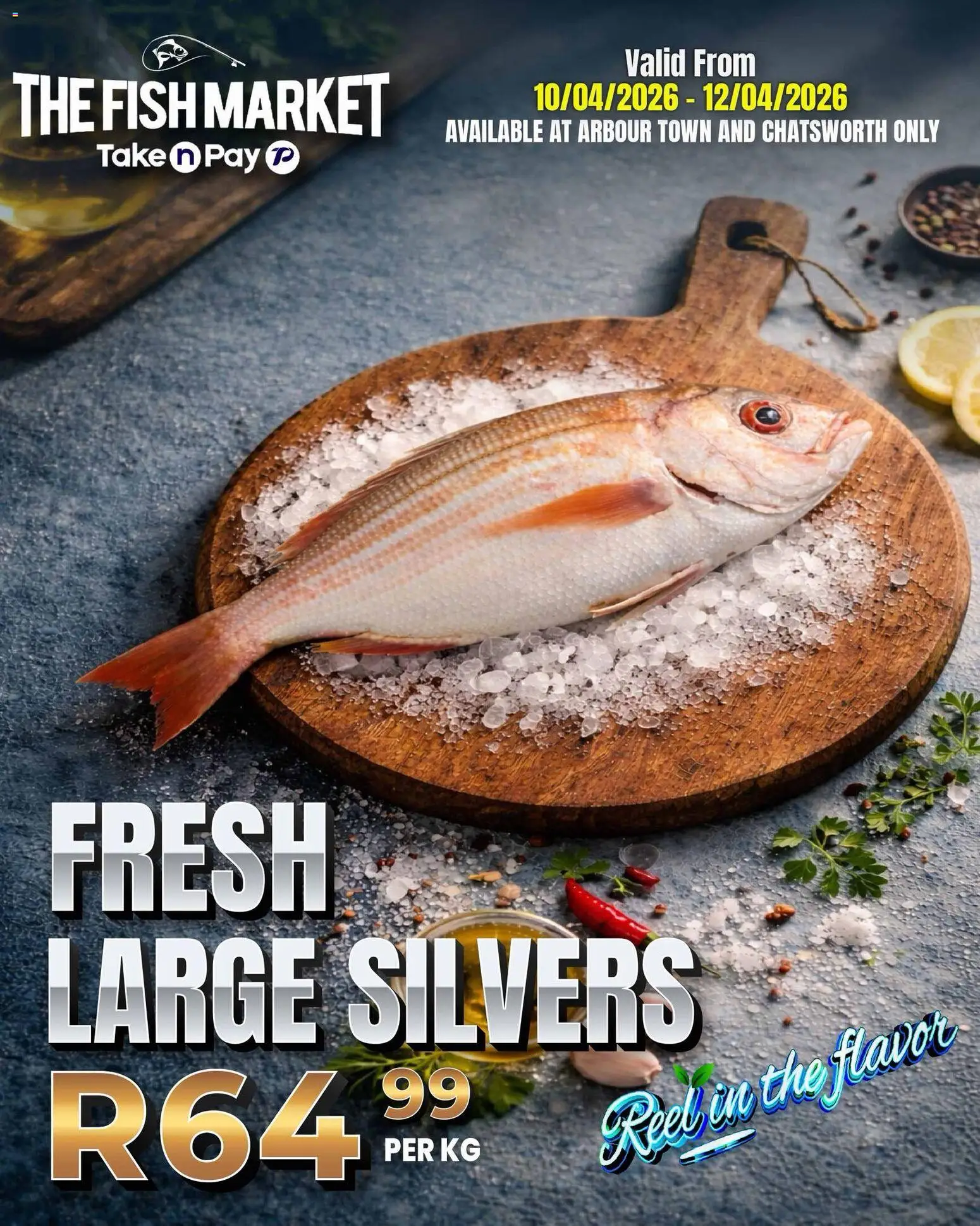 New Take n Pay catalogue – valid from 10.04.2026 | Page: 1 | Products: Fish