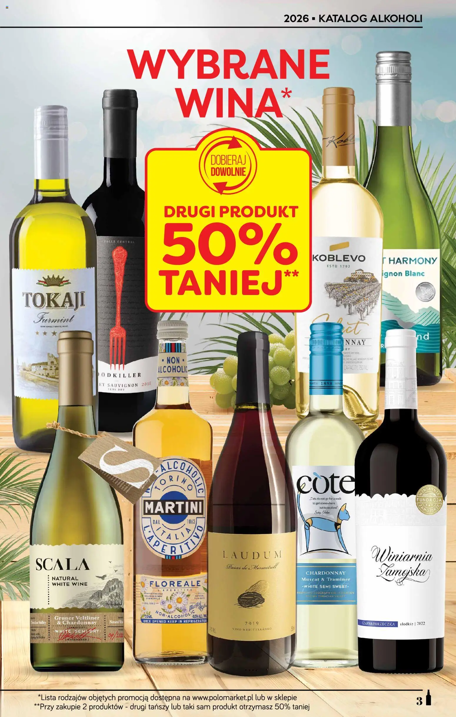 POLOmarket katalog - Alkoholi od 13.08.2026 | Strona: 3 | Produkty: Martini, Chardonnay, Winiarnia, Porzeczka