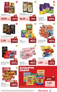 Rimi leidinys galioja nuo 2026.09.15 | Puslapis: 23 | Prekių: Pupelės, Kavos pupelės, Kava, Šokoladas