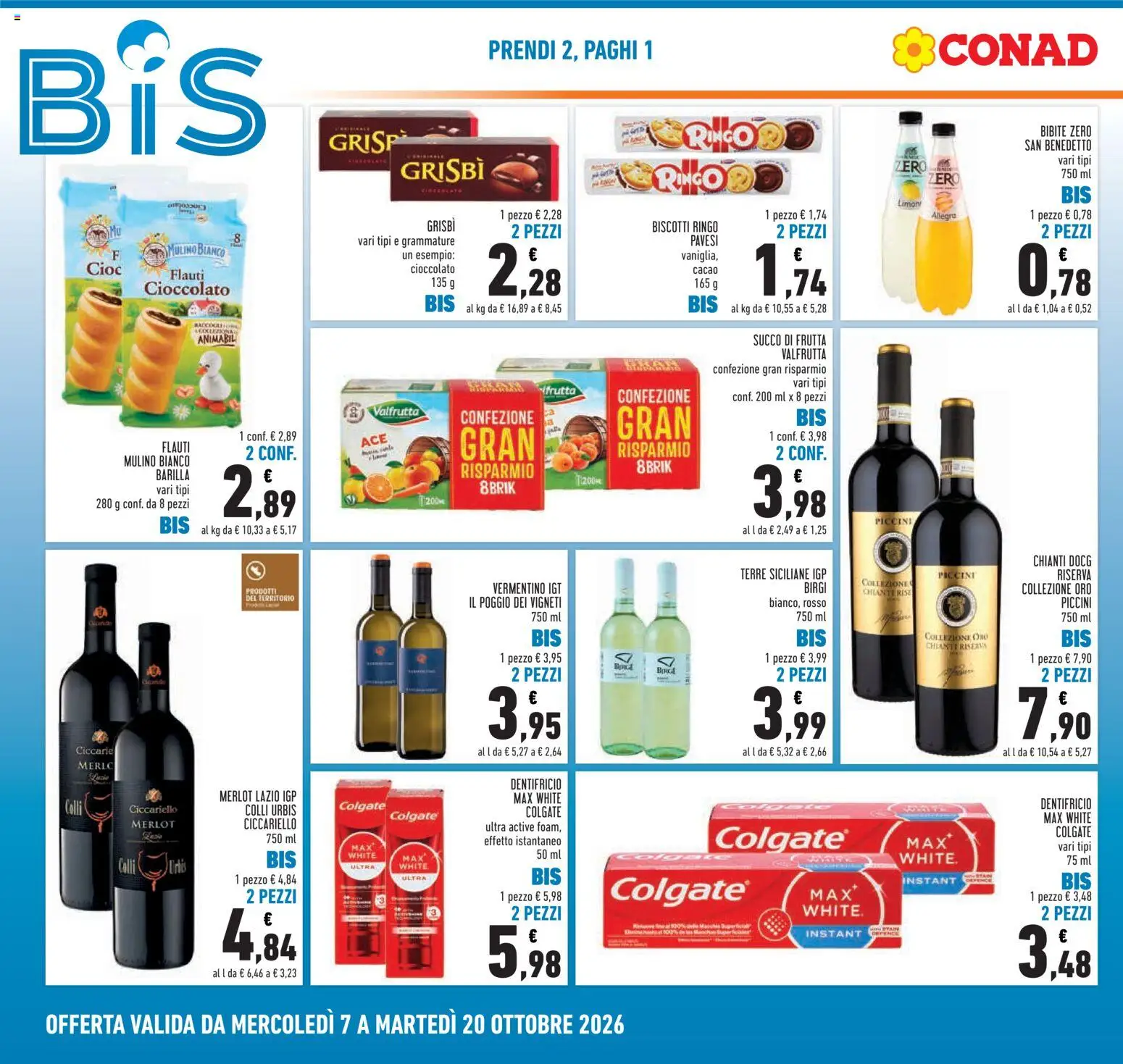 Volantino Conad del 07/10/2026 | Pagina: 4