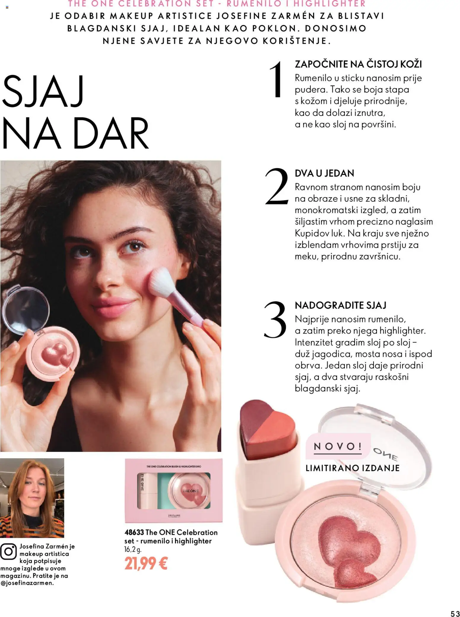 Oriflame katalog | vrijedi od 18.11.2026 | Stranica: 53 | Proizvodi: Rumenilo