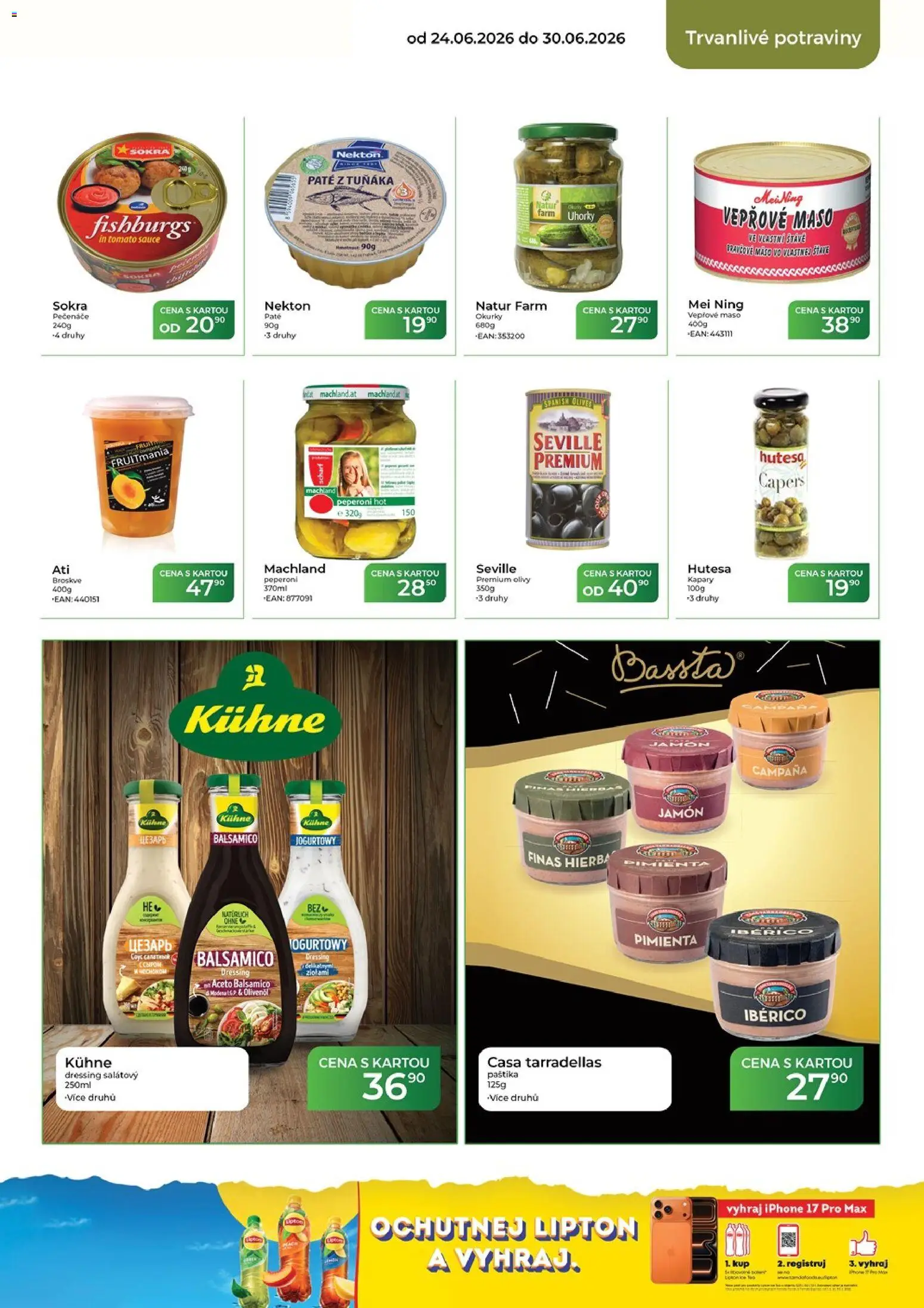 Tamda Foods leták od 24.06.2026 | Strana: 41 | Produkty: Kapary, Broskve, Balsamico, Paštika