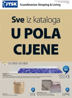 Jysk Ponuda - Pregled kataloga iz trgovine JYSK, vrijedi od 05.08.2026