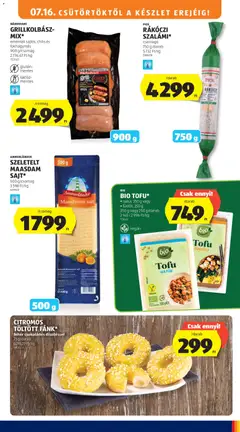 Aldi akciós újság - amely érvényes a következő dátumtól: 2026.07.16. | Oldal: 13