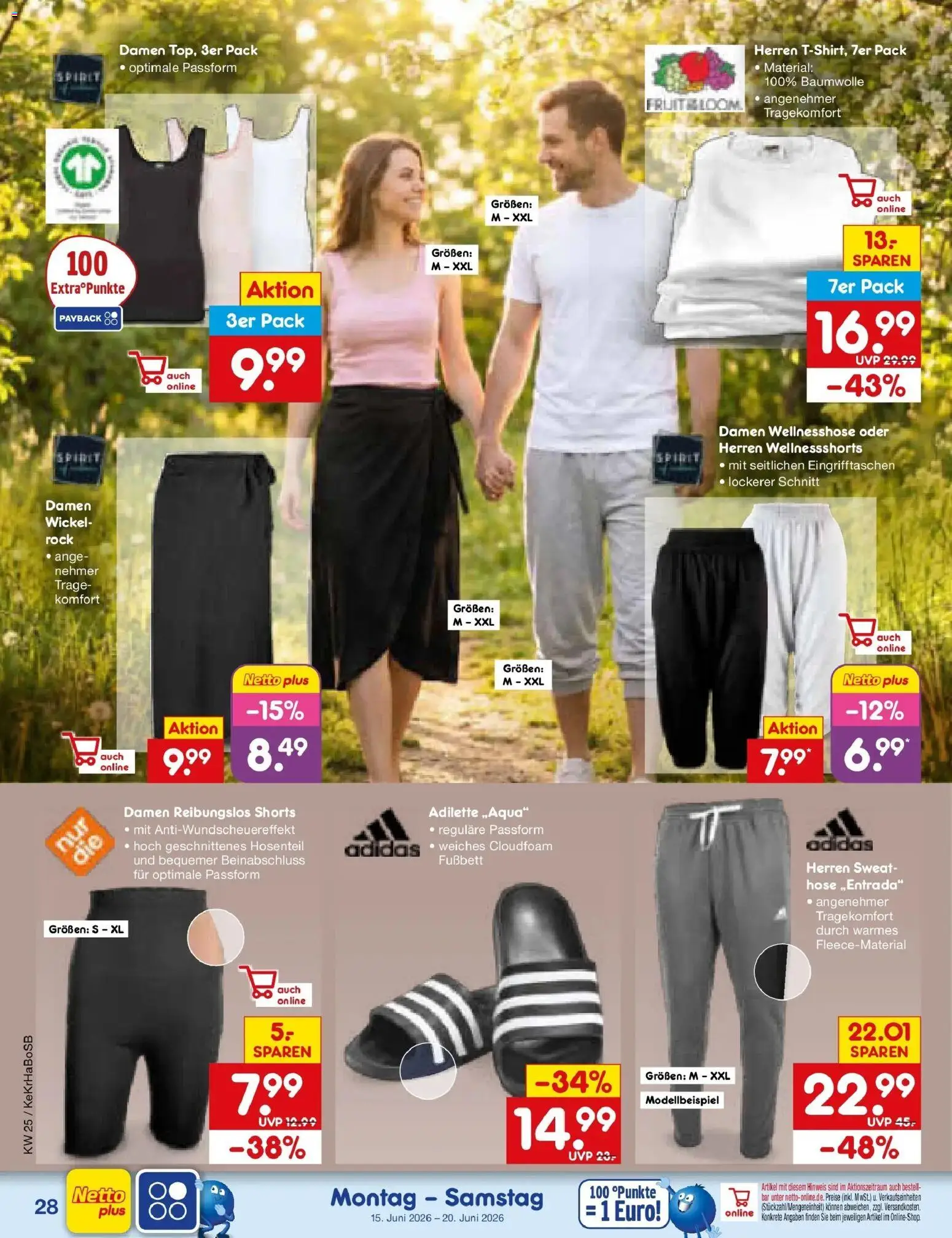 Netto Marken-Discount Prospekt Wuppertal – gültig ab 14.06.2026 | Seite: 38 | Produkte: Rock, Hose