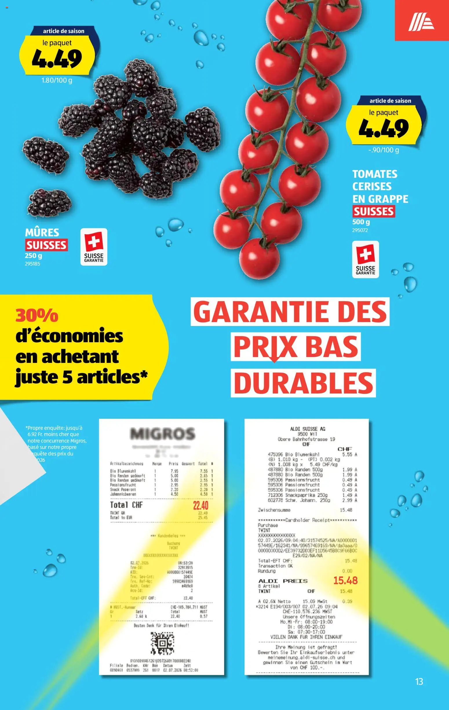 Aldi aktionen FR – gültig ab 06.08.2026 | Seite: 13