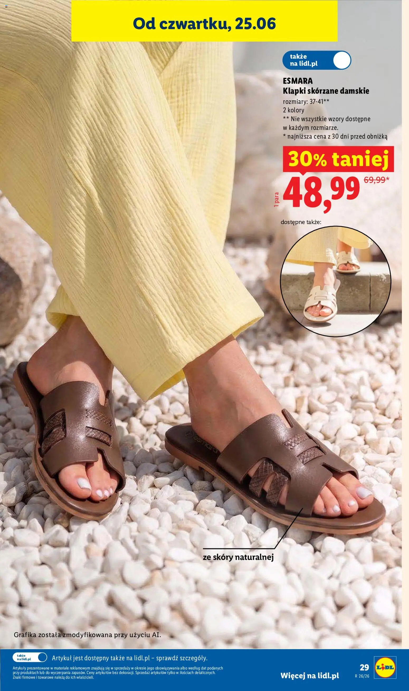 Lidl Katalog od 22.06.2026 | Strona: 33 | Produkty: Klapki