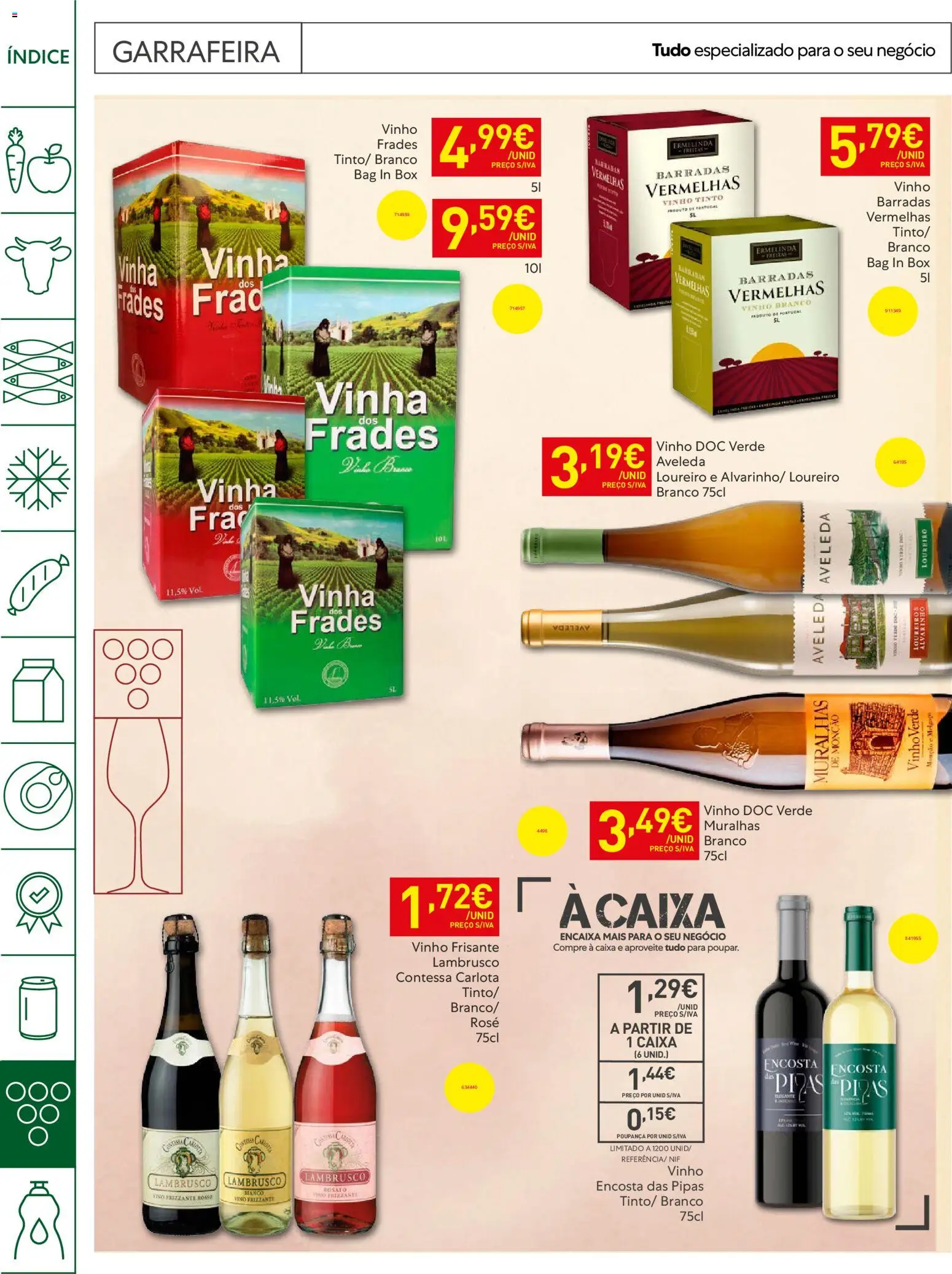 Recheio Horeca Madeira │ válido de 19.05.2026 | Página: 30 | Produtos: Caixa, Vinho, Vinho tinto