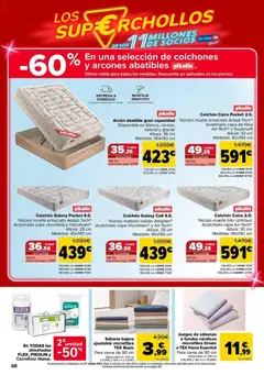 Vista previa Carrefour folleto válido desde el 12.05.2026 | Página: 68 | Productos: Colchon, Cama