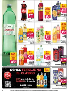 Mercator katalog akcije – veljaven od 27.08.2026 | Stran: 26 | Izdelki: Aloe Vera, Energijski napitek, Sok, Breskev