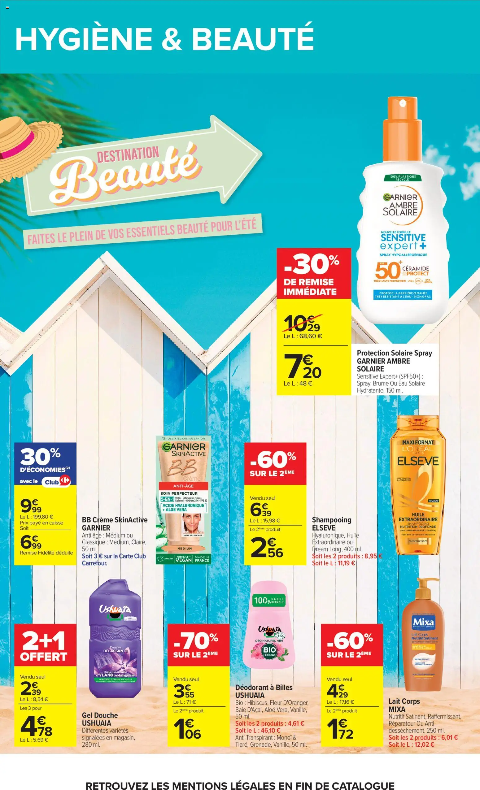 {H1} | Page: 47 | Produits: BB crème, Shampooing, Gel douche, Lait