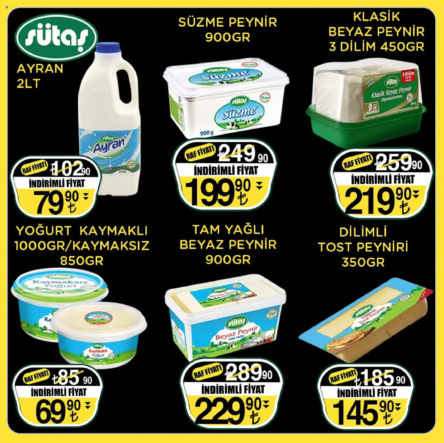 Sarıyer Katalog - 17.04.2026 tarihinden itibaren geçerlidir | Sayfa: 8 | Ürünler: Raf, Peynir, Yoğurt, Süzme peynir