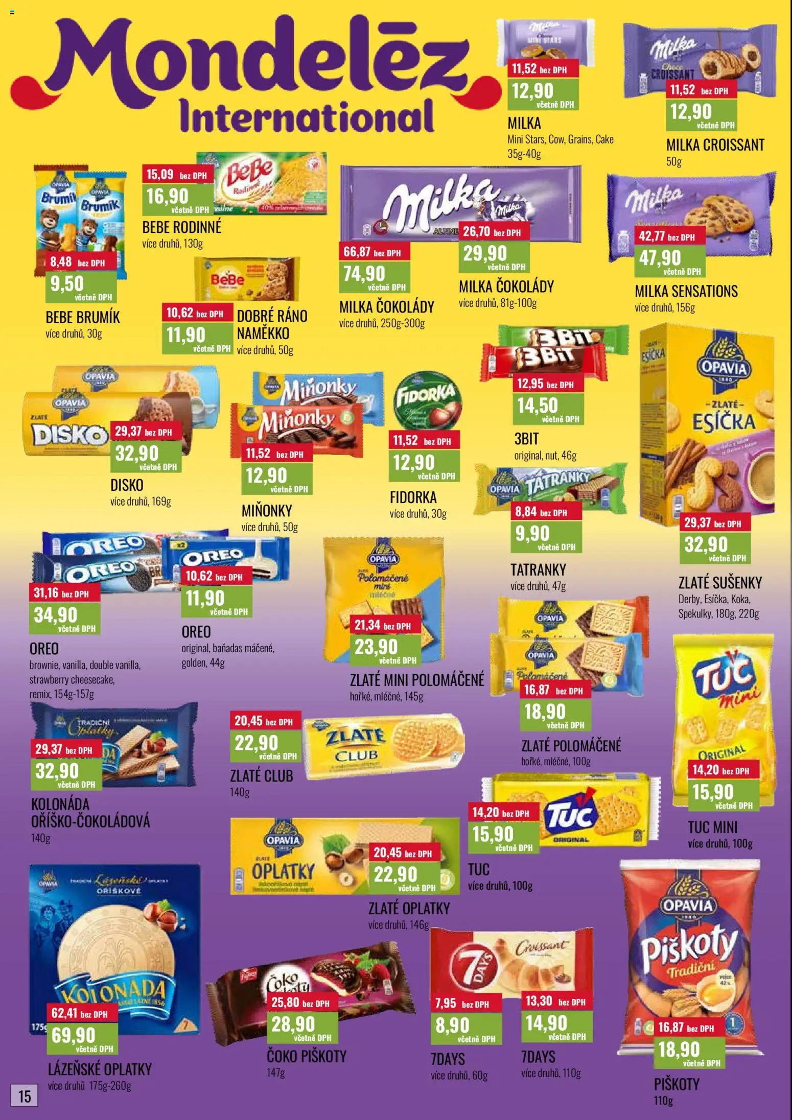 Ratio leták od 01.06.2026 | Strana: 16 | Produkty: Milka, Croissant, Lázeňské oplatky, Fidorka