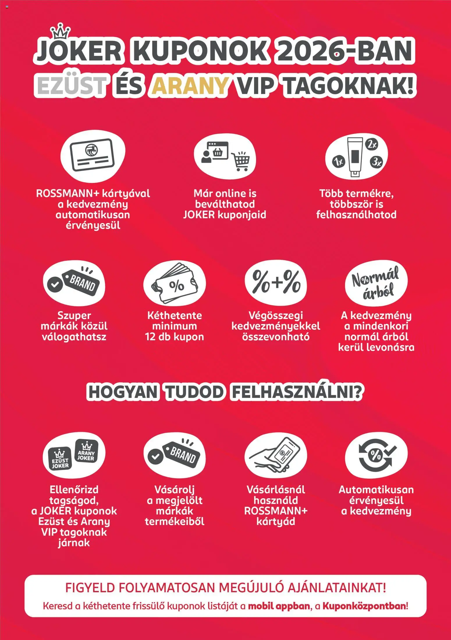 Rossmann akciós ujság - amely érvényes a következő dátumtól: 16.03.2026 | Oldal: 2