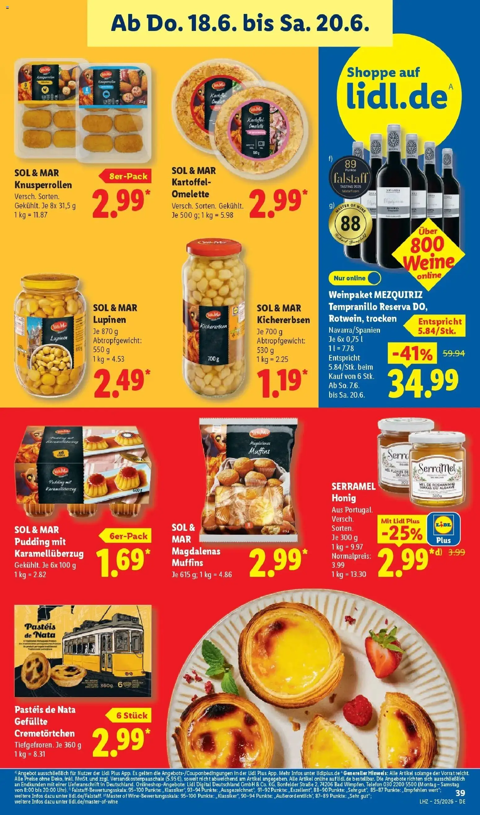 Lidl Prospekt Senftenberg – gültig ab 15.06.2026 | Seite: 59 | Produkte: Bad, Pudding, Telefon