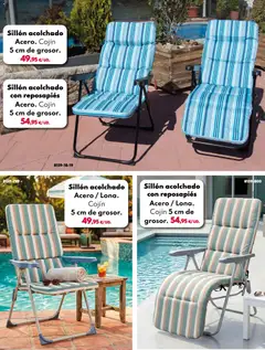 Vista previa BricoCentro folleto válido desde el 18.05.2026 | Página: 18 | Productos: Reposapiés, Cojín, Sillón