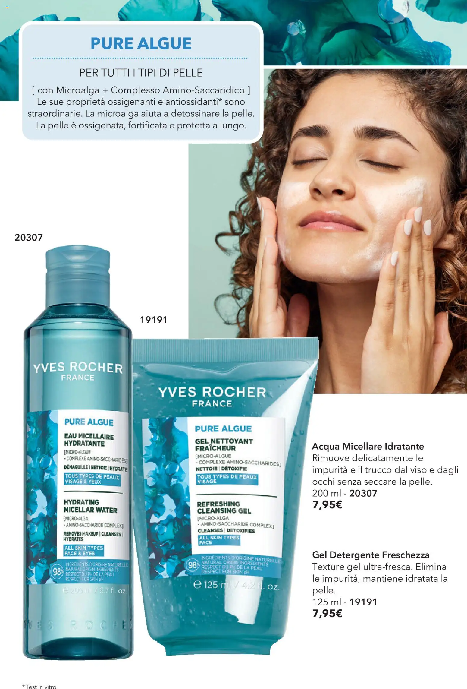 Volantino Yves Rocher del 24/09/2026 | Pagina: 28 | Prodotti: Acqua micellare, Detergente, Acqua, Trucco