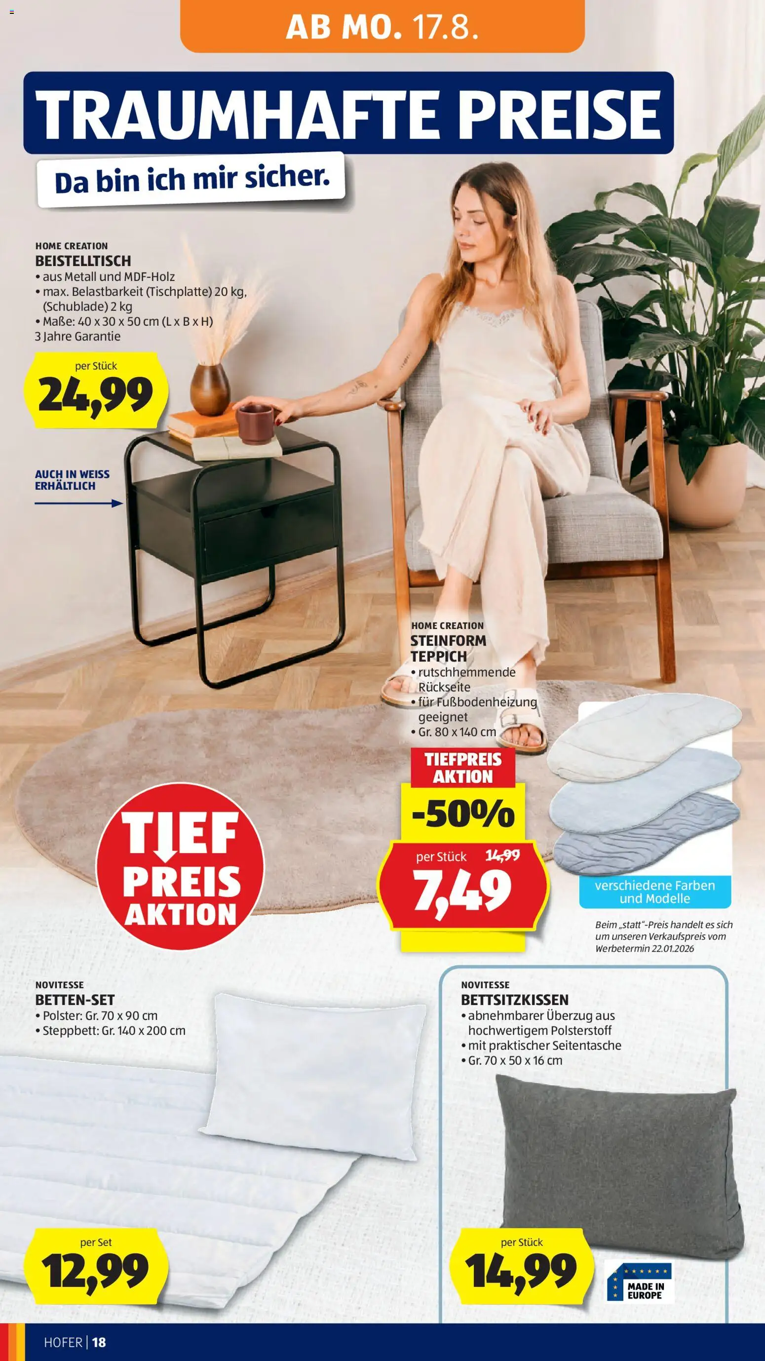 Hofer Flugblatt gültig ab 12.08.2026 | Seite: 32