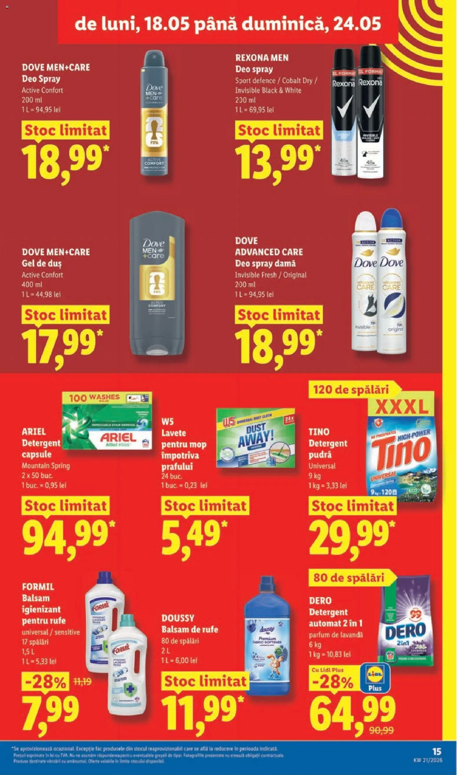 Noul catalog Lidl – valabil de la 18.05.2026 | Pagină: 15